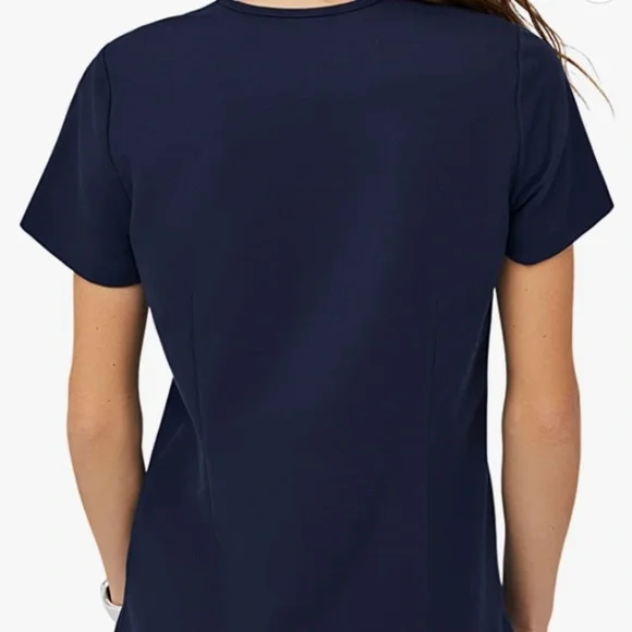 FIGS Catarina Scrub Top - Small Navy - Picture 3 of 7